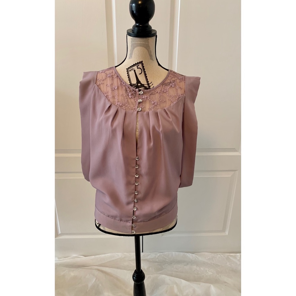 Lilac blouse